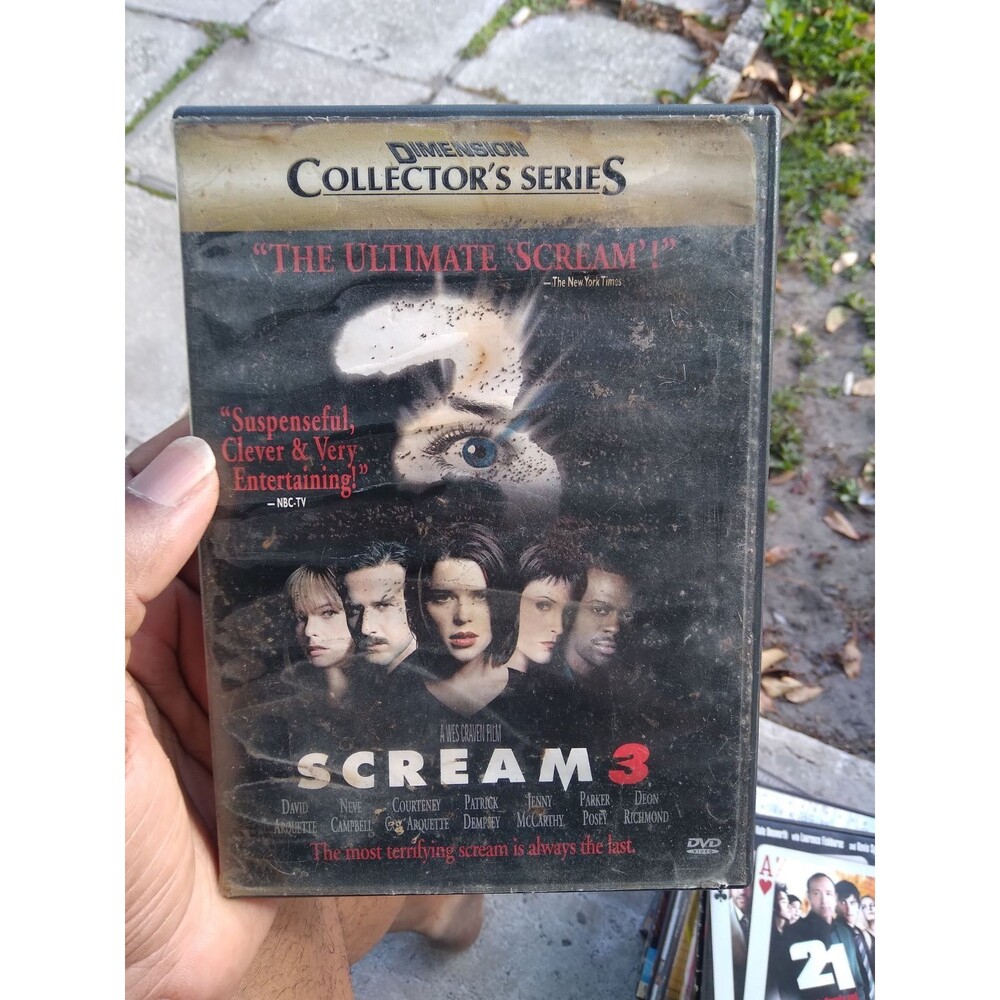 Scream 3 dvd movie